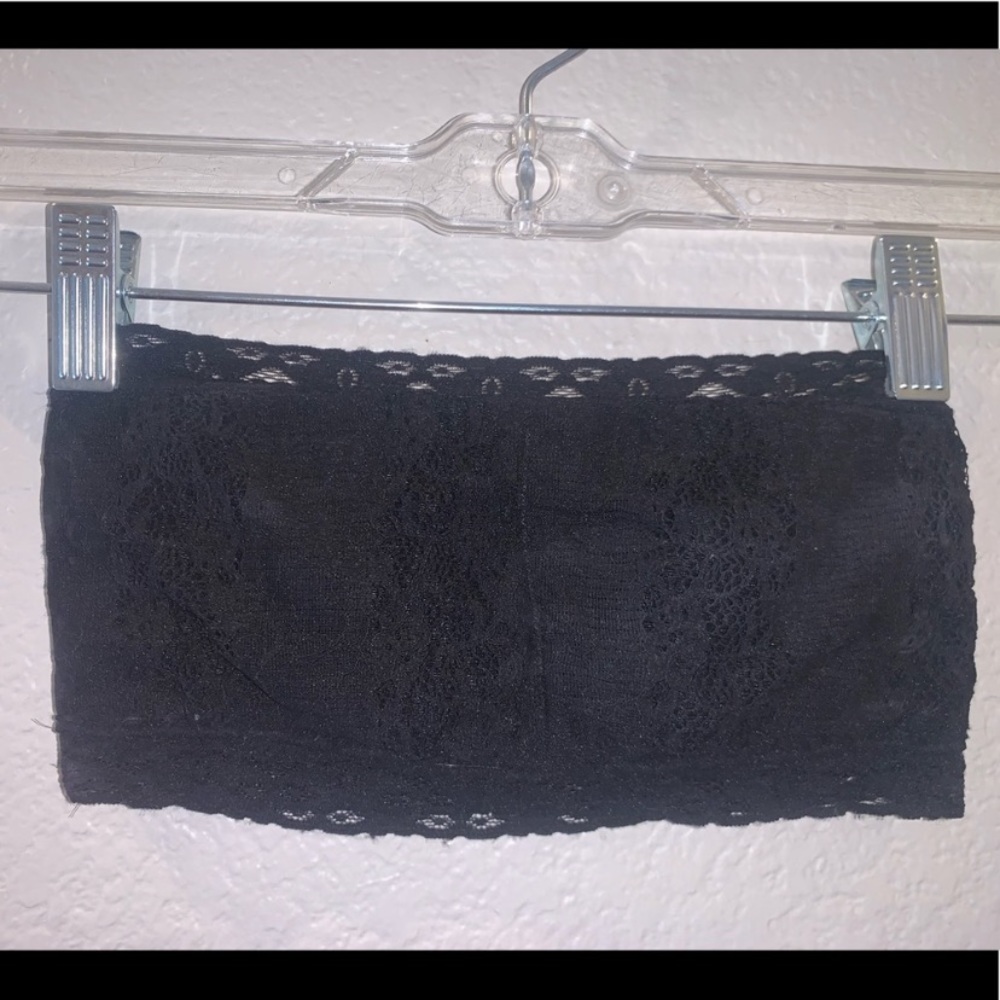 Cute Black Lace Bandeau - Picture 5 of 5